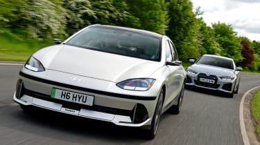 Hyundai Ioniq 6 vs BMW i4: 2023 twin test review - pictures | Auto Express